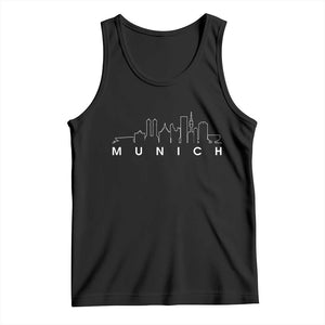 Munich Skyline Frauenkirche Cityscape Germany Tank Top