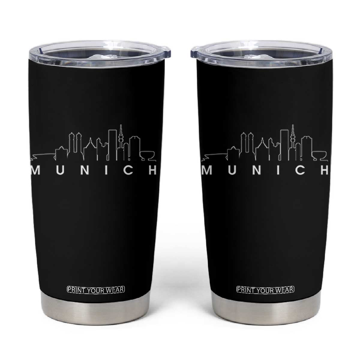 Munich Skyline Frauenkirche Cityscape Germany Tumbler Cup