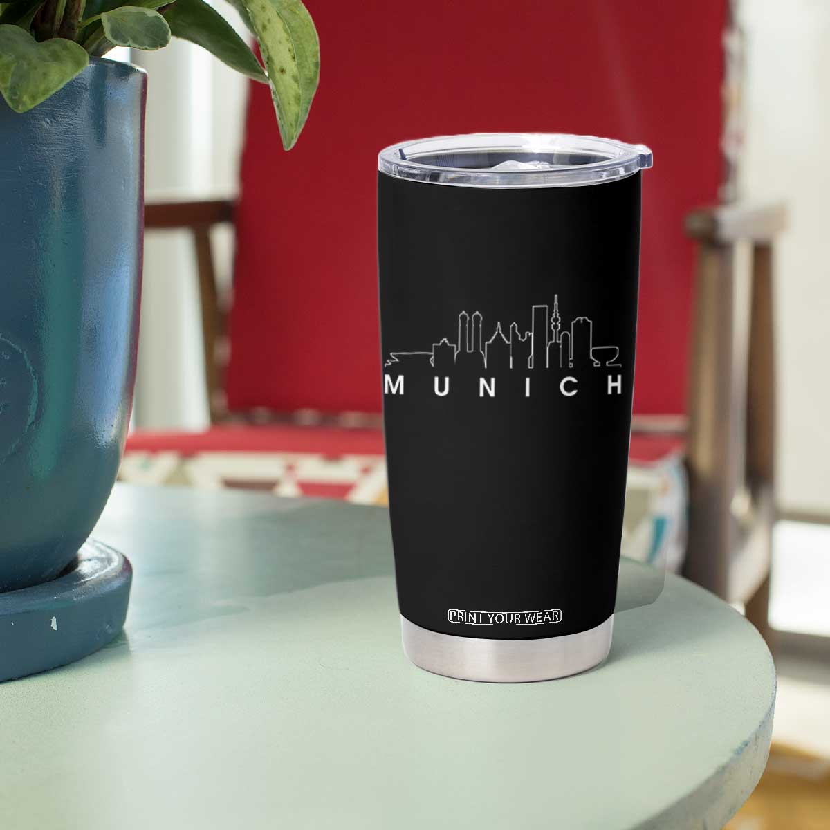 Munich Skyline Frauenkirche Cityscape Germany Tumbler Cup