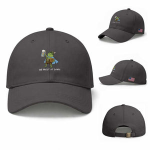We Prost At Dawn Baseball Cap Cute Frog Meme Oktoberfest Beer Festival