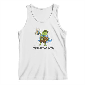 We Prost At Dawn Tank Top Funny Oktoberfest Frog Humor