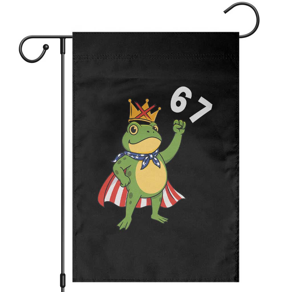 Resist Frog Garden Flag Super American 67 Six Seven Meme TS14 Black Print Your Wear