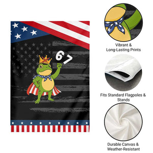 Resist Frog Garden Flag Super American 67 Six Seven Meme TS14 Print Your Wear