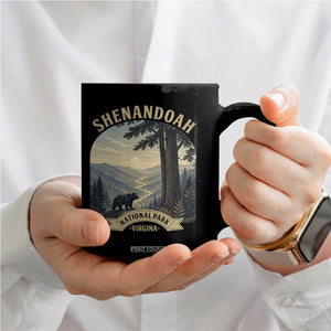 Shenandoah National Park Coffee Mug Vintage Virginia Nature Mountain Bear TS14 Print Your Wear