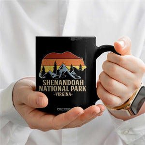 Shenandoah National Park Coffee Mug Vintage Virginia Mountains Bear TS14 Print Your Wear