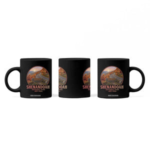 Shenandoah National Park Coffee Mug Vintage Virginia Mountain Landscape TS14 Print Your Wear