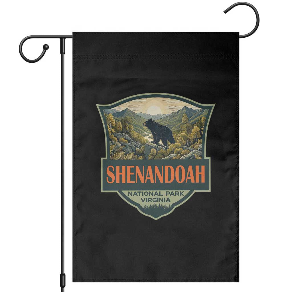 Shenandoah National Park Garden Flag Virginia Black Bear Mountain TS14 Black Print Your Wear