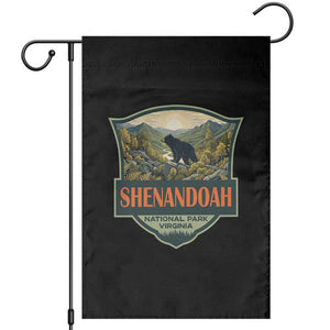 Shenandoah National Park Garden Flag Virginia Black Bear Mountain TS14 Black Print Your Wear