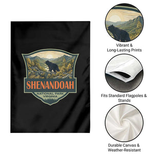 Shenandoah National Park Garden Flag Virginia Black Bear Mountain TS14 Print Your Wear