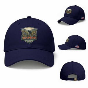 Shenandoah National Park Baseball Cap Virginia Black Bear Mountain TS14 Baseball Cap Universal Fit Dark Blue Print Your Wear