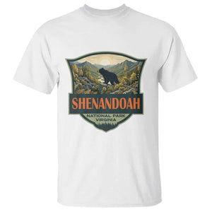 Shenandoah National Park T Shirt Virginia Black Bear Mountain TS14 White Print Your Wear