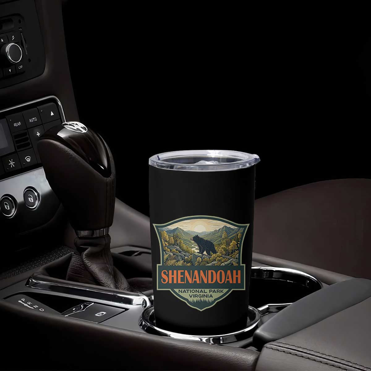 Shenandoah National Park Tumbler Cup Virginia Black Bear Mountain TS14 Print Your Wear