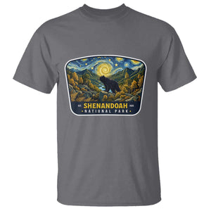 Shenandoah National Park T Shirt Starry Night Virginia Bear Mountain TS14 Charcoal Print Your Wear