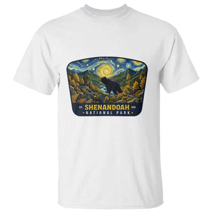 Shenandoah National Park T Shirt Starry Night Virginia Bear Mountain TS14 White Print Your Wear