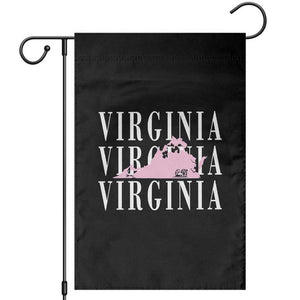Virginia State Map Garden Flag East Coast State Pride Travel Gift TS14 Black Print Your Wear