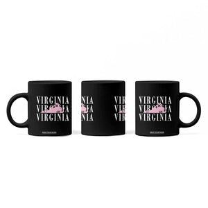 Virginia State Map Coffee Mug East Coast State Pride Travel Gift TS14 Print Your Wear