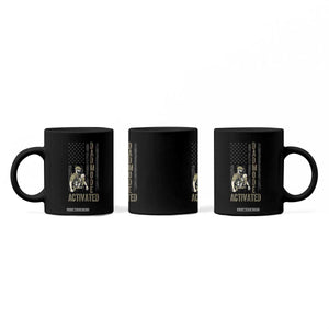 Dad Mode Activated Coffee Mug Tactical Baby Carrier Military Father Amerian Flag TS14 Print Your Wear