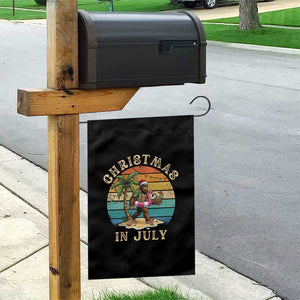 Funny Bigfoot Christmas In July Beach Vacation Garden Flag TS14 Print Your Wear