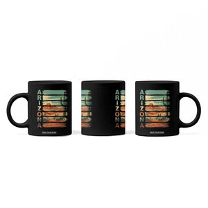 Arizona Desert Cactus Saguaro National Park Retro Coffee Mug TS14 Print Your Wear