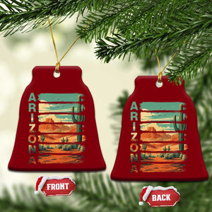 Arizona Desert Cactus Saguaro National Park Retro Ceramic Ornament TS14 Print Your Wear