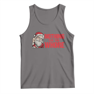 Santa Christmas Meme Tank Top Nothing For You Whore TS14 Deep Heather Print Your Wear