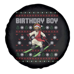 Jesus Christmas Meme Spare Tire Cover Snowboard Birthday Boy Ugly Xmas TS14 Print Your Wear