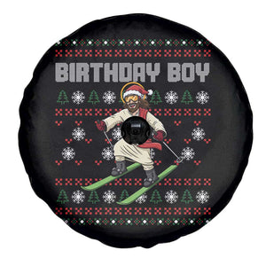 Jesus Christmas Meme Spare Tire Cover Snowboard Birthday Boy Ugly Xmas TS14 Print Your Wear