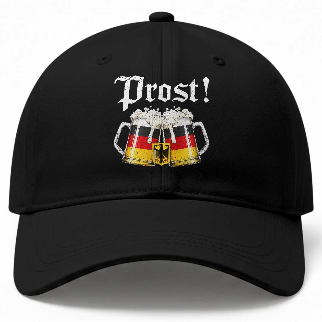 Vintage Oktoberfest Beer Drinking Prost German Festival Baseball Cap
