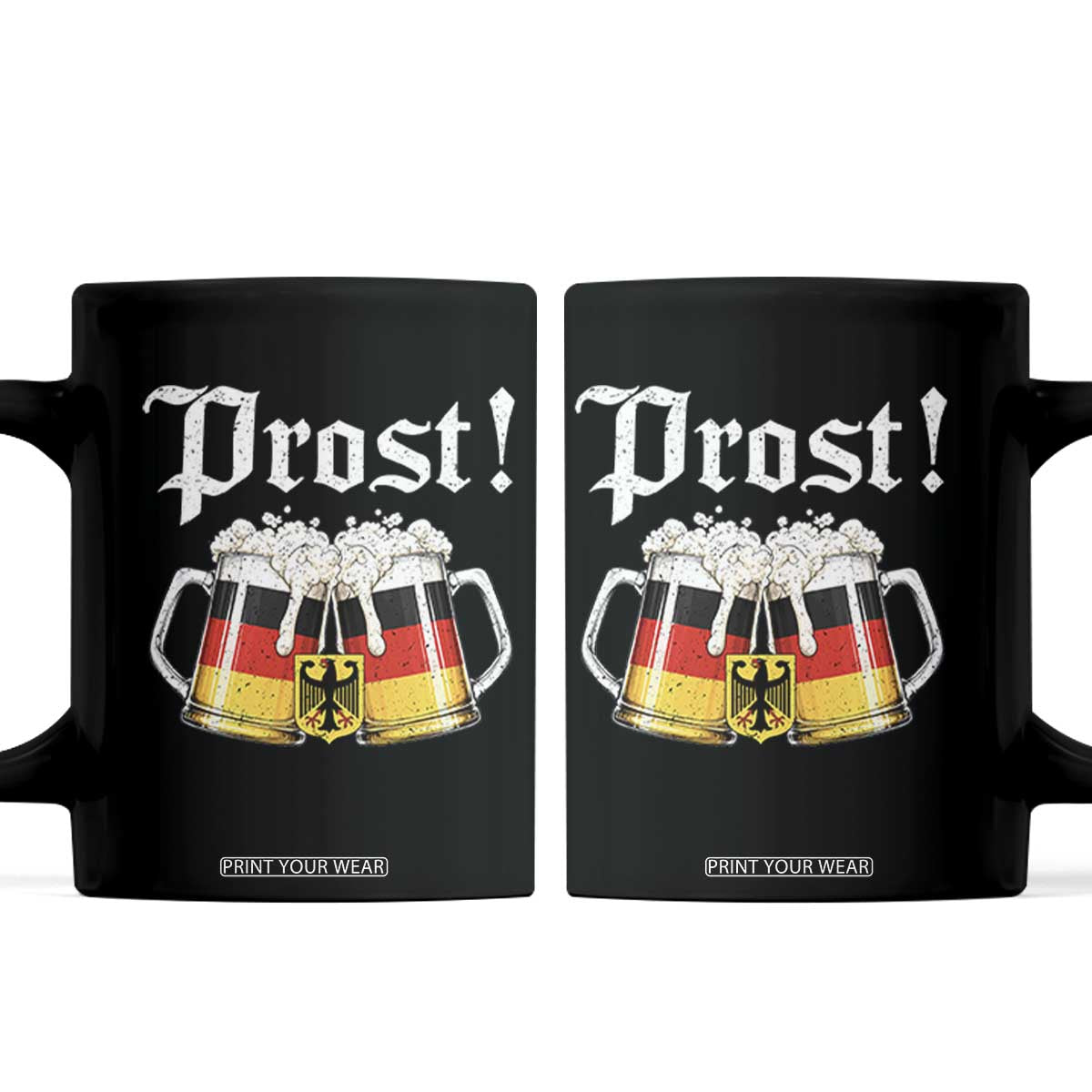 Vintage Oktoberfest Beer Drinking Prost German Festival Coffee Mug