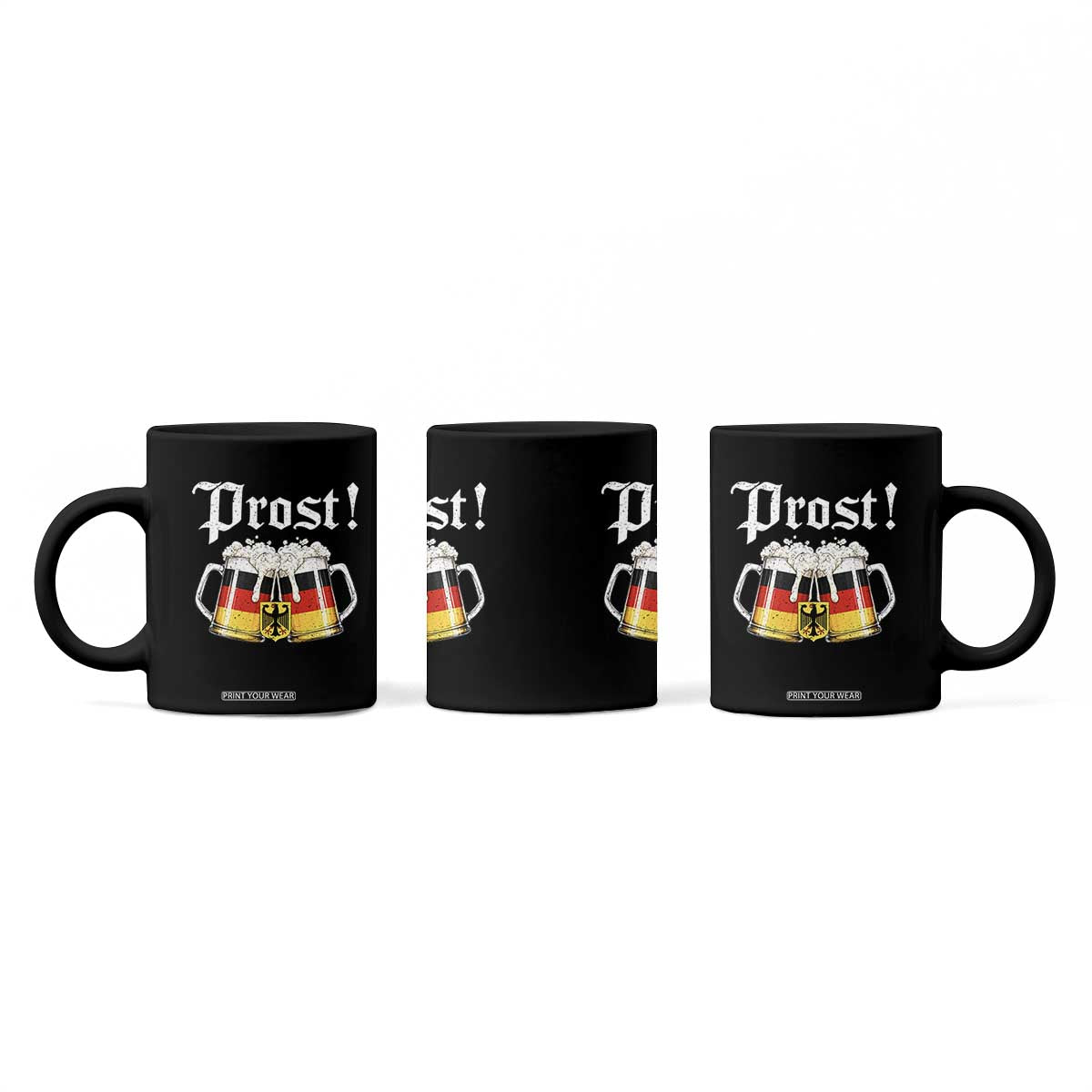 Vintage Oktoberfest Beer Drinking Prost German Festival Coffee Mug