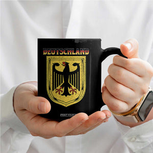 Deutschland Germany Eagle Federal Coat of Arms German Heritage Flag Coffee Mug
