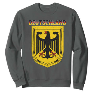 Deutschland Germany Eagle Federal Coat of Arms German Heritage Flag Sweatshirt