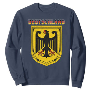 Deutschland Germany Eagle Federal Coat of Arms German Heritage Flag Sweatshirt