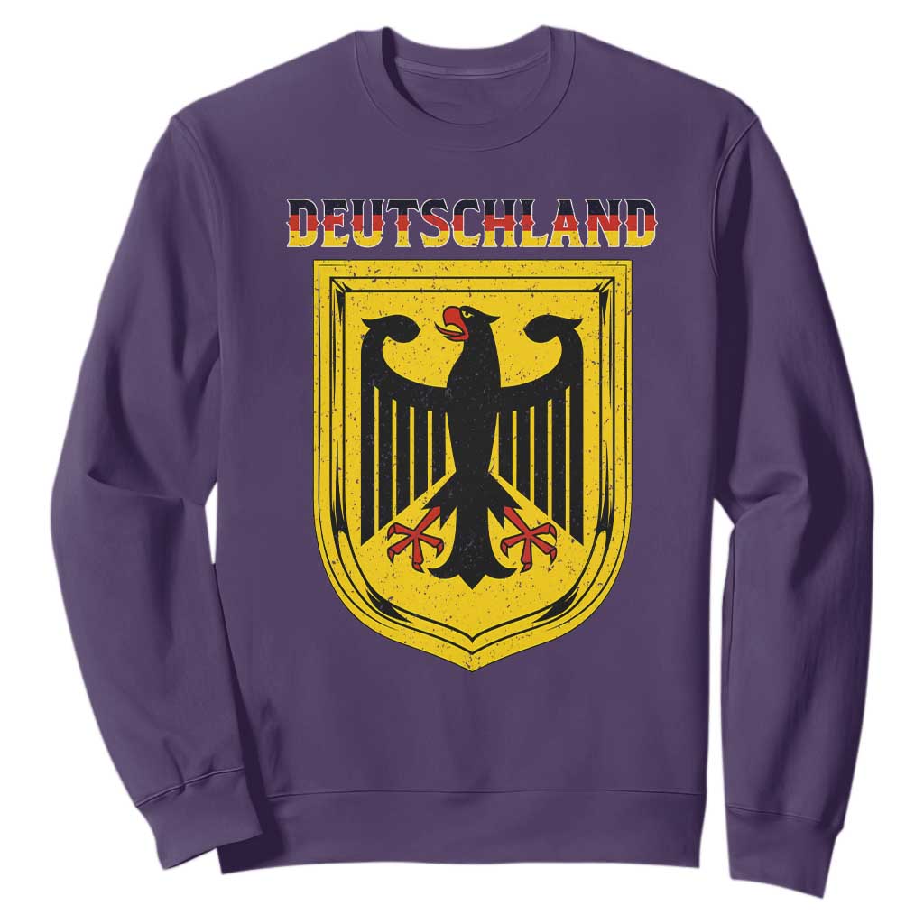 Deutschland Germany Eagle Federal Coat of Arms German Heritage Flag Sweatshirt