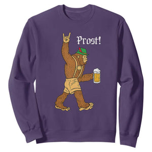 German Bigfoot Sasquatch Beer Lederhosen Sweatshirt Funny Oktoberfest Drinking Prost