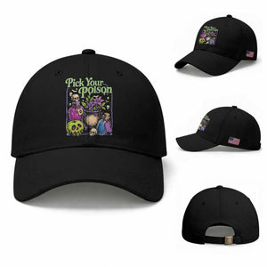 Pick Your Poison Baseball Cap Vintage Princess Halloween
