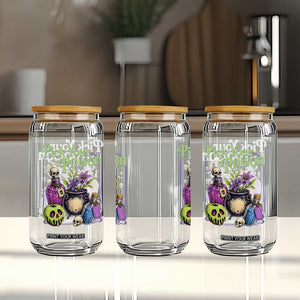 Pick Your Poison Glass Can Vintage Princess Halloween