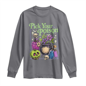 Pick Your Poison Long Sleeve Shirt Vintage Princess Halloween