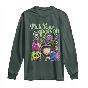 Pick Your Poison Long Sleeve Shirt Vintage Princess Halloween