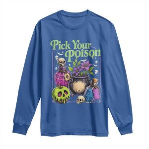 Pick Your Poison Long Sleeve Shirt Vintage Princess Halloween