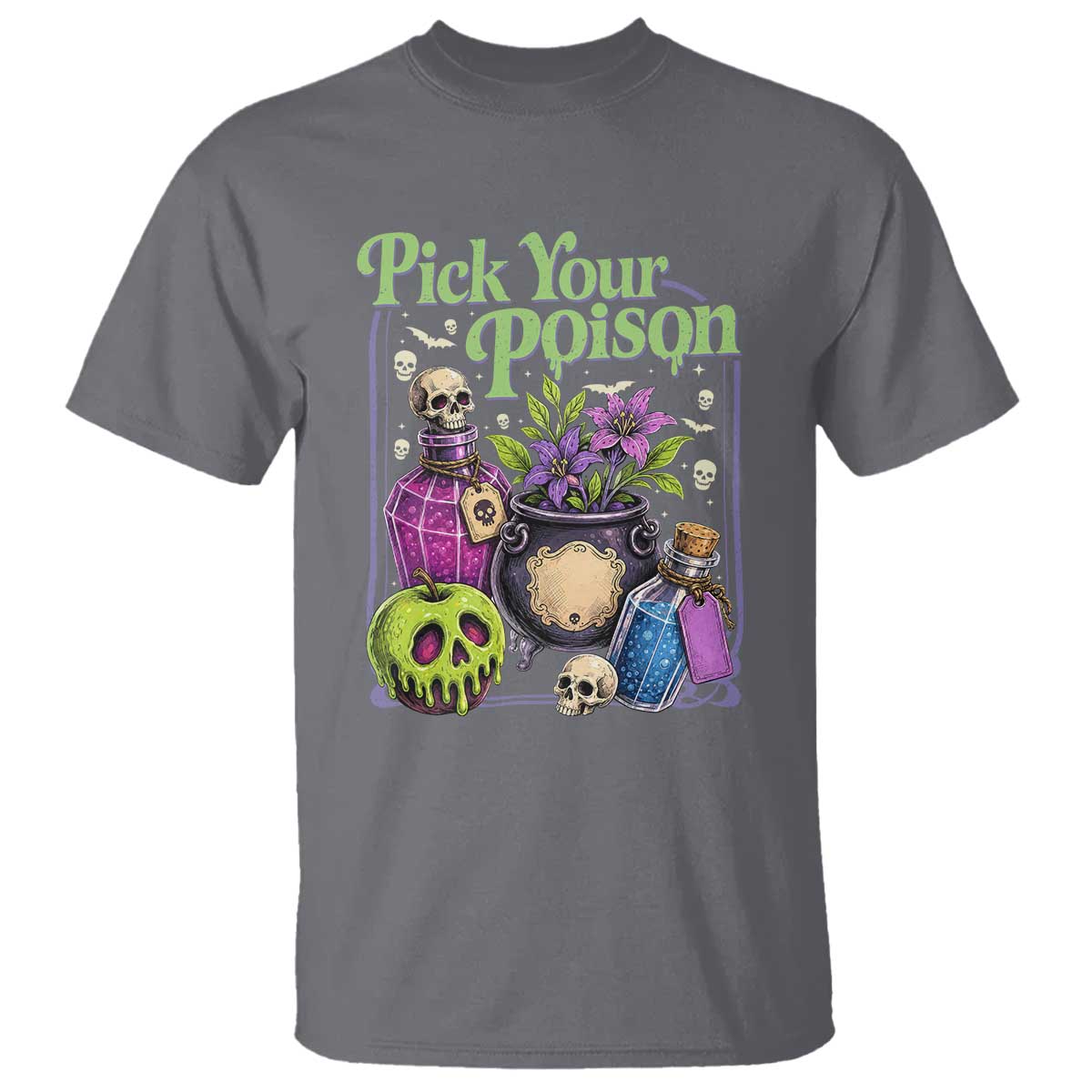 Pick Your Poison T Shirt Vintage Princess Halloween