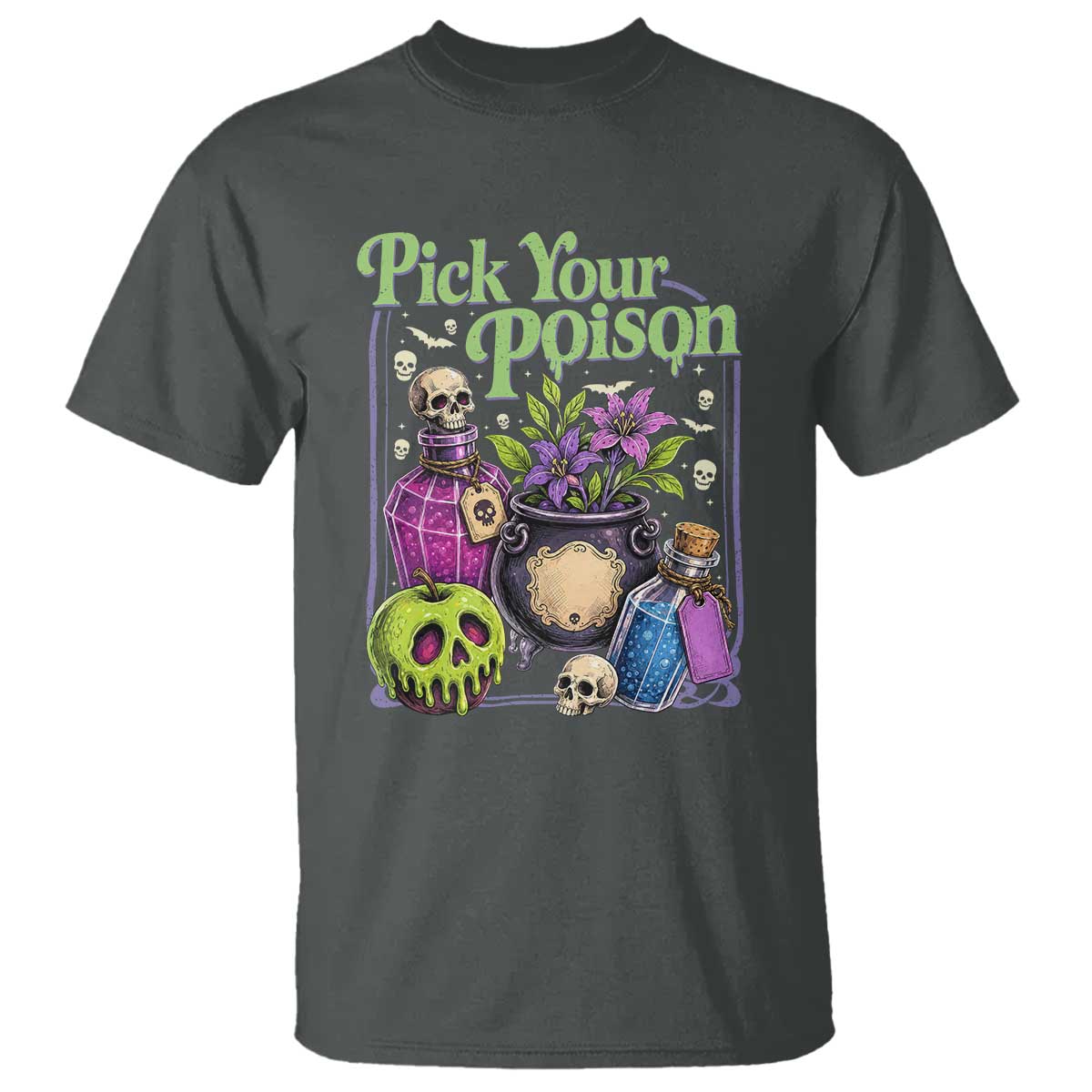 Pick Your Poison T Shirt Vintage Princess Halloween