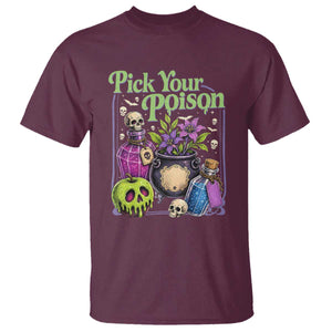 Pick Your Poison T Shirt Vintage Princess Halloween