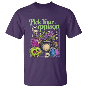 Pick Your Poison T Shirt Vintage Princess Halloween