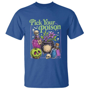 Pick Your Poison T Shirt Vintage Princess Halloween