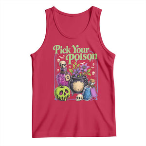 Pick Your Poison Tank Top Vintage Princess Halloween