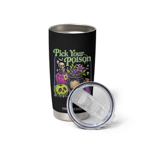 Pick Your Poison Tumbler Cup Vintage Princess Halloween