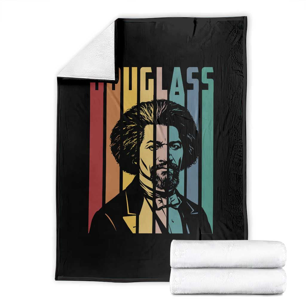 Frederick Douglass Throw Blanket American Black History TS14 Black Print Your Wear