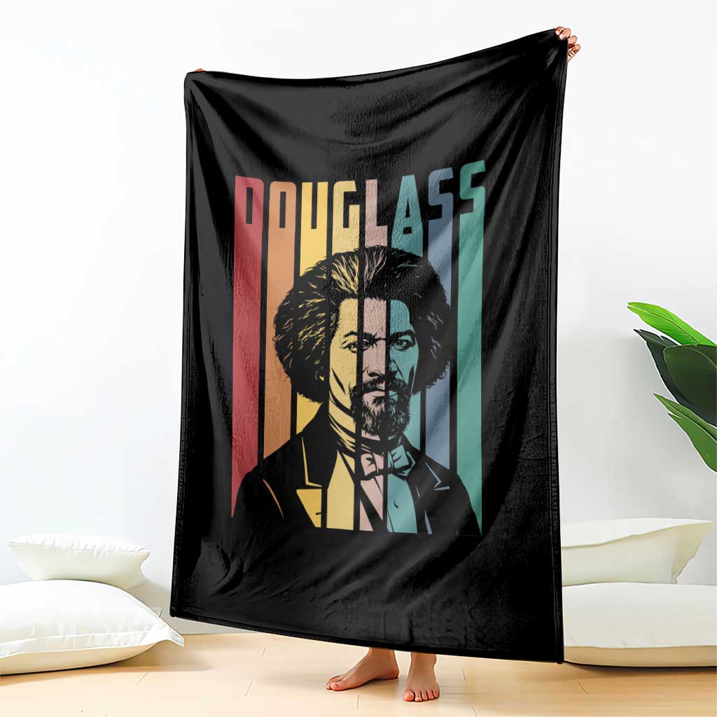 Frederick Douglass Throw Blanket American Black History TS14 Print Your Wear