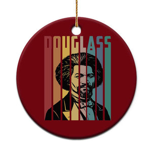 Frederick Douglass Ceramic Ornament American Black History TS14 1pc Red Print Your Wear